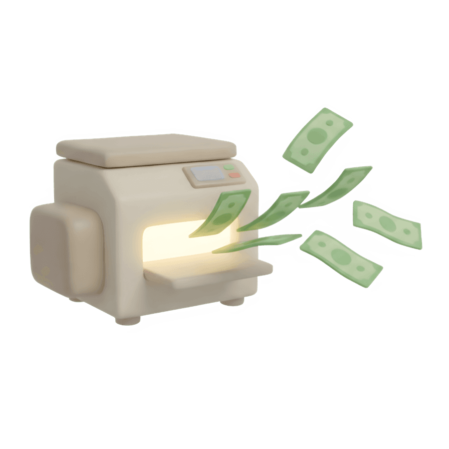 The problem of copying money